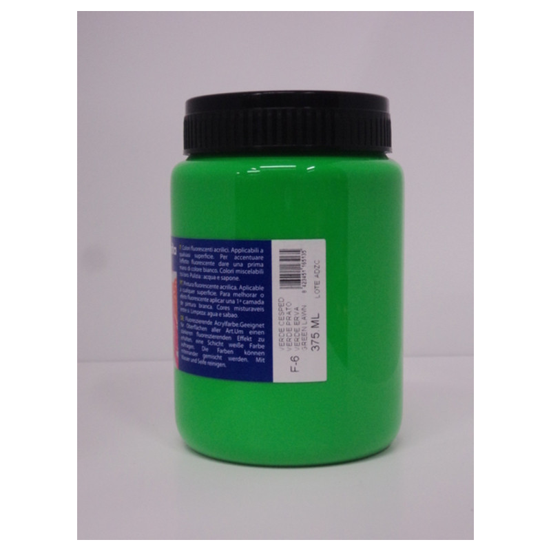 PINTURA FLUORESCENTE 375 ML VERDE CESPED F-6 116513