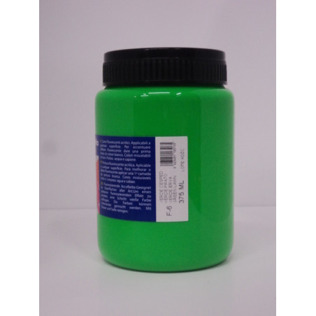 PINTURA FLUORESCENTE 375 ML VERDE CESPED F-6 116513