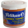 TEMPERA PELIKAN  HOBBY 40ML NARANJA C/6U