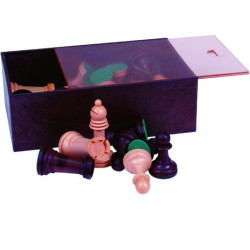 PIEZAS AJEDREZ PLASTICO ST N03 (06581)
