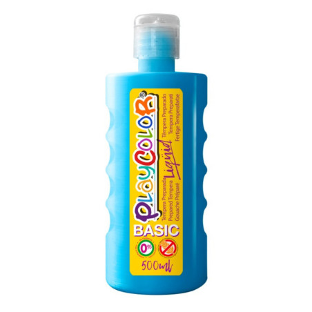 TEMPERA INSTANT PLAYCOLOR LIQUIDA 500ML AZUL CLARO 19421