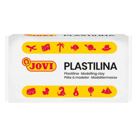 PLASTILINA JOVI 70/01 PEQUEÑA BLANCA UNIDAD