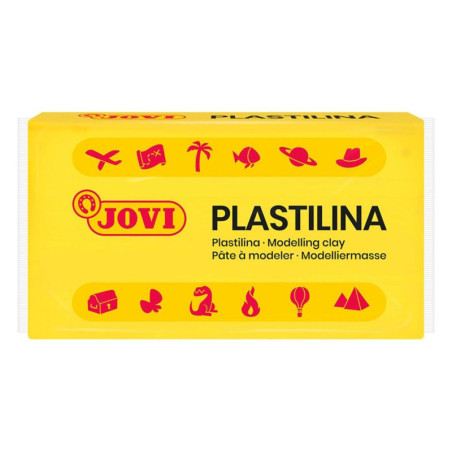 PLASTILINA JOVI 70/02 PEQUEÑA AMARILLA CLARO