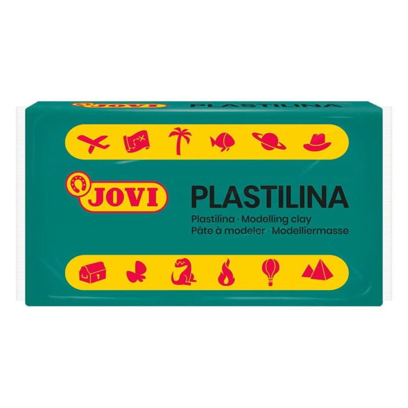 PLASTILINA JOVI 70/11 PEQUEÑA VERDE OSCURO UNIDAD