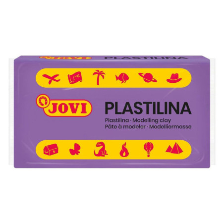 PLASTILINA JOVI 70/14 PEQUEÑA LILA UNIDAD