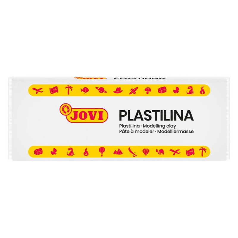 PLASTILINA JOVI 71/01 MEDIANA BLANCA UNIDAD