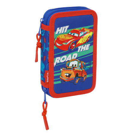 PLUMIER DOBLE PQÑO 29 PCS CARS SAFTA26 412611854 19,5X12,5 UNIDAD