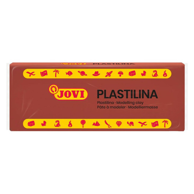 PLASTILINA JOVI 71/09 MEDIANA MARRON UNIDAD