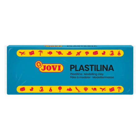 PLASTILINA JOVI 71/12 MEDIANA AZUL CLARO UNIDAD
