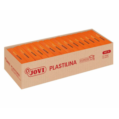 PLASTILINA JOVI 72/04 GRANDE NARANJA