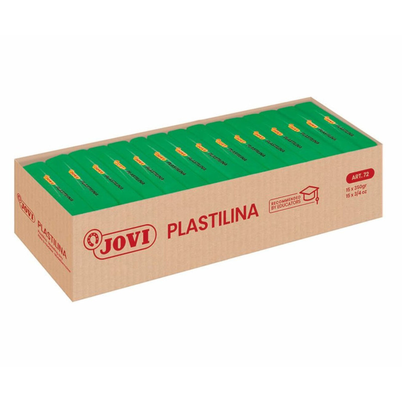 PLASTILINA JOVI 72/10 GRANDE VERDE CLARO UNIDAD