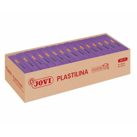 PLASTILINA JOVI 72/14 GRANDE LILA