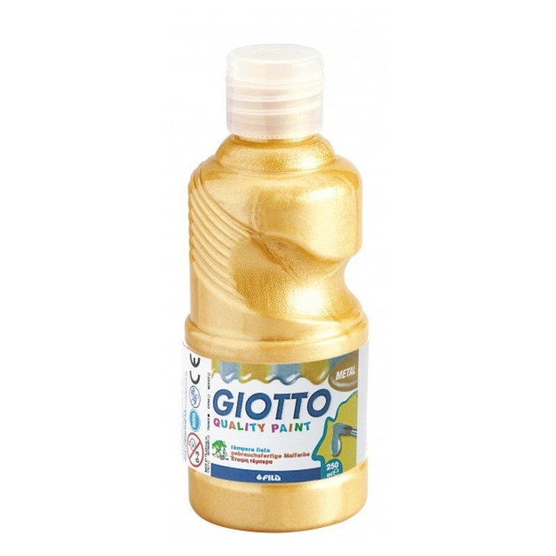 TEMPERA GIOTTO LIQUIDA METAL ORO 250ML FILA 5314 01