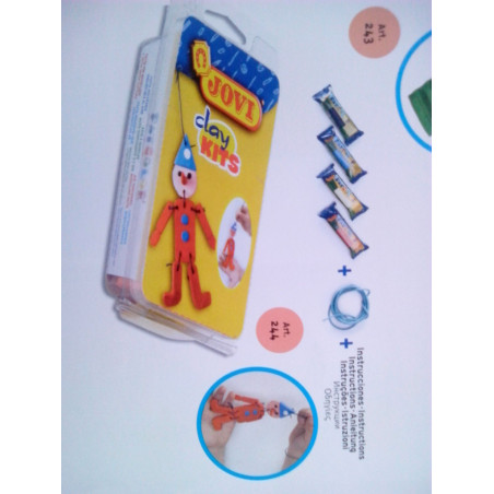 JUEGO JOVI CLAY KITS MARIONETA ART.244 ^