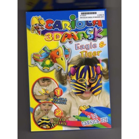 PINTACOLOR CARIOCA 3D MASCARA 2075
