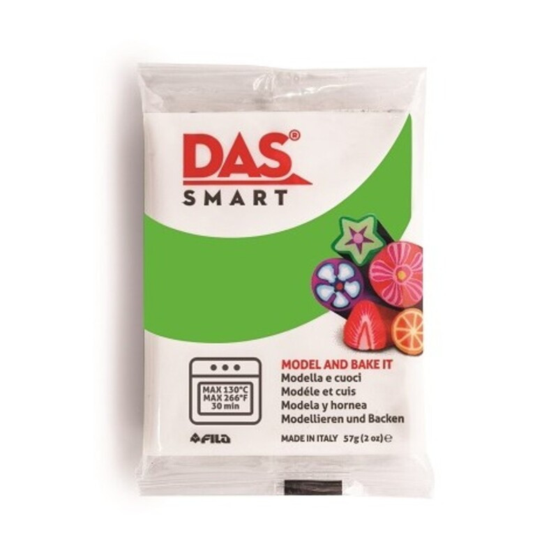 PASTA MODELAR POLIMERICA DAS SMART 57G 321018 VERDE PRIMAVERA FILA