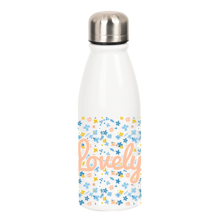 BOTELLA METALICA 500ML MOOS "LOVELY" SAFTA23 ENERO 312222899