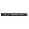 MARCADOR UNI-BALL POSCA PC-3M PUNTA REDONDA 0,9-1,3MM MARRON OSCURO -22-