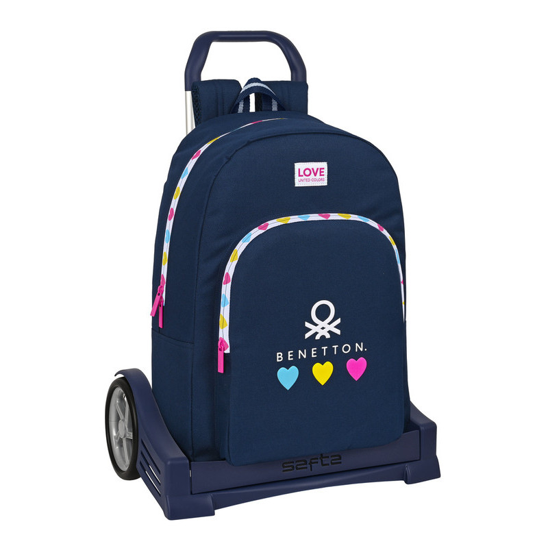 MOCHILA GDE. C/RUEDAS COMPACT EXTRAIBLE REAL MADRID SAFTA26 612624918 45X33 UNIDAD