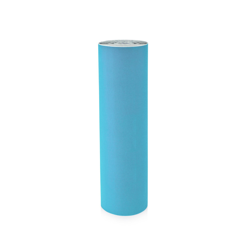 FLOCADO ADHESIVO SADIPAL TURQUESA ROLLO 10M ^
