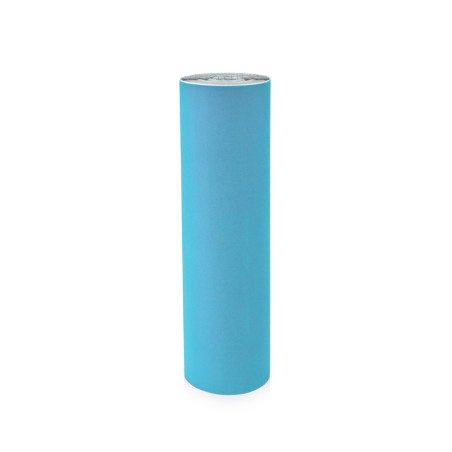 FLOCADO ADHESIVO SADIPAL TURQUESA ROLLO 10M ^