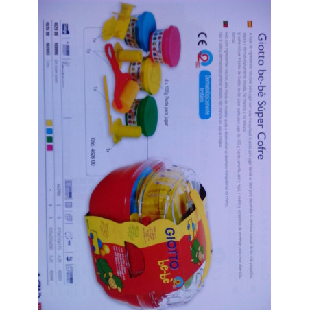 JUEGO GIOTTO BEBE BLANDIVER COFRE SUPER KIT 462600 FILA