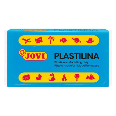 PLASTILINA JOVI 70/12 PEQUEÑA AZUL CLARO