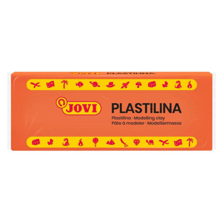 PLASTILINA JOVI 71/04 MEDIANA NARANJA UNIDAD