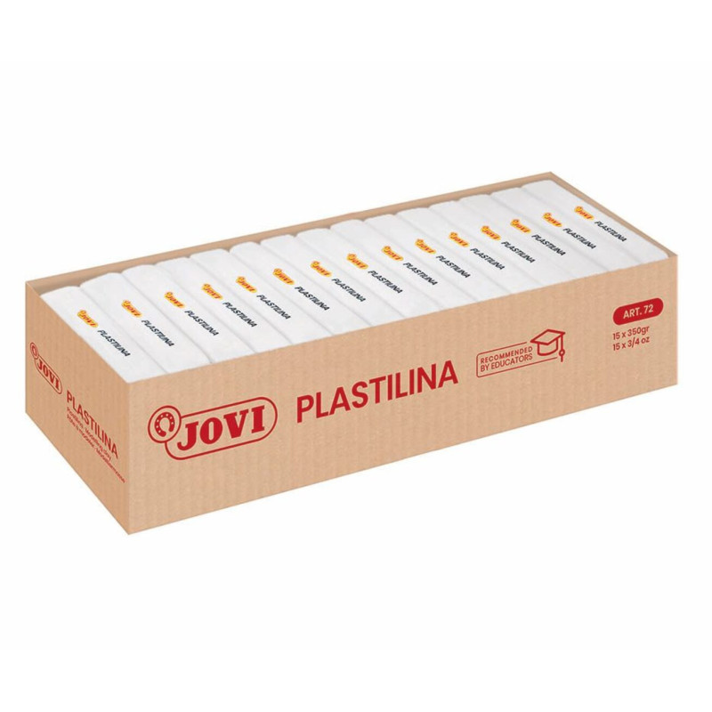 PLASTILINA JOVI 72/01 GRANDE BLANCA UNIDAD