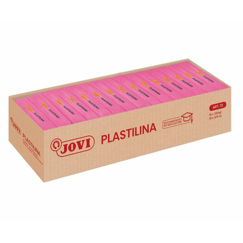 PLASTILINA JOVI 72/07 GRANDE ROSA