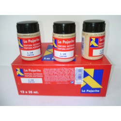 PINTURA PAJARITA 35 ML CARNE C/6U L-28 168722