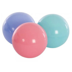 LOTE 50 PELOTAS LLENADO DE PISCINA PVC 8CM PREMIUM JIM SPORTS