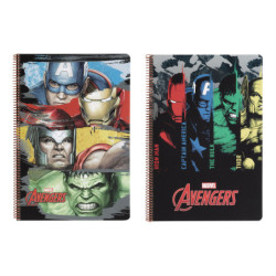 LIBRETA FOLIO 80 H. TAPAS DURAS AVENGERS 511734066 31*21,5 SAFTA22