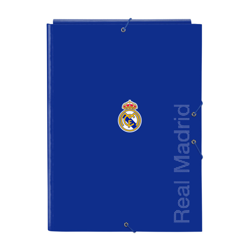 CARPETA FOLIO 3 SOLAPAS REAL MADRID SAFTA26 512624068 33,5X26 UNIDAD
