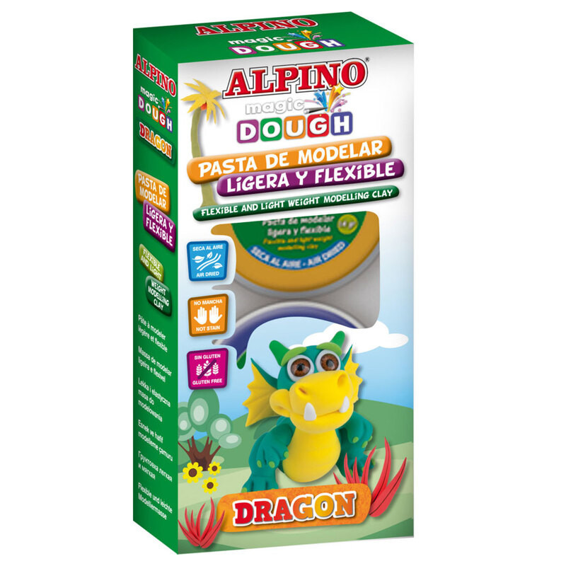 JUEGO ALPINO MAGIC DOUGH DRAGON DP000156