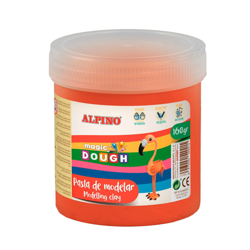 PASTA ALPINO MAGIC DOUGH CUBO 160GR ROSA DP000172