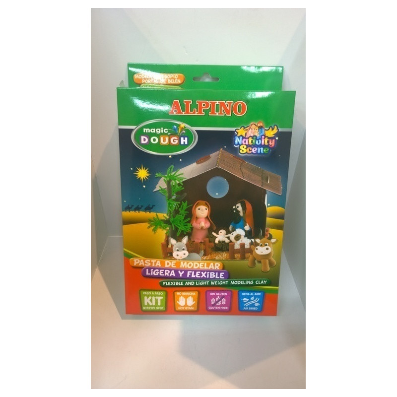 JUEGO ALPINO MAGIC DOUGH PESEBRE PORTAL BELEN DP000192