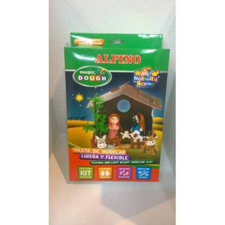 JUEGO ALPINO MAGIC DOUGH PESEBRE PORTAL BELEN DP000192