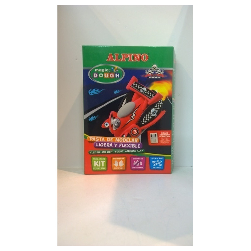 JUEGO ALPINO MAGIC DOUGH RAPID CARS DP000193