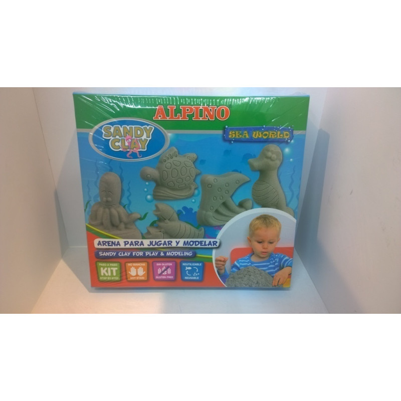 JUEGO ALPINO SANDY CLAY MUNDO SUBMARINO DP000194