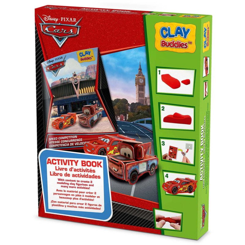 JUEGO JOVI PLASTILINA CLAY BUDDIES CARS 4011
