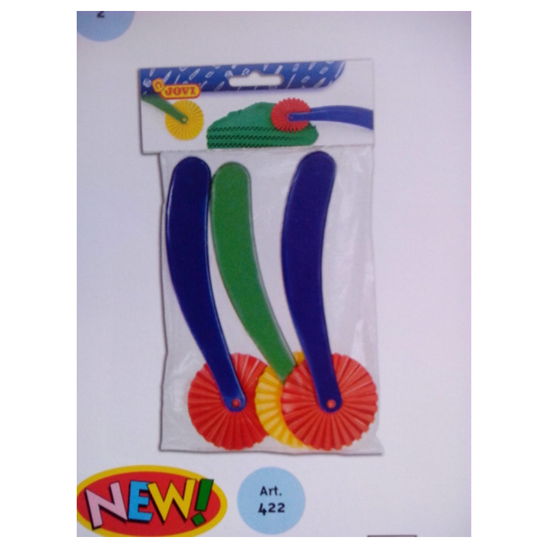 CORTADOR JOVI PLASTILINA FORMAS DIVERSAS 3U ART.422