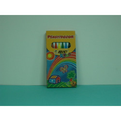 CERAS PLASTIDECOR  6 COLORES BIC