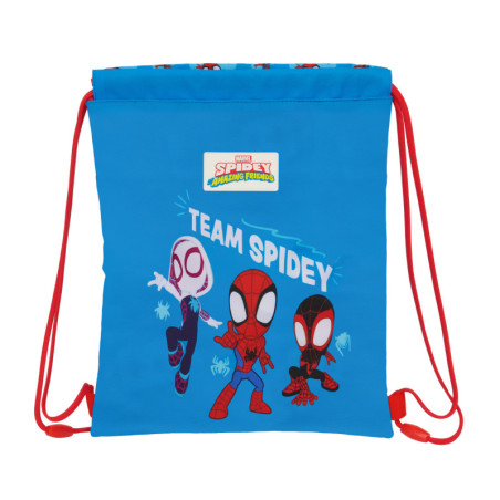 SACO PLANO JUNIOR SPIDEY SAFTA26 612662855 34X26 UNIDAD