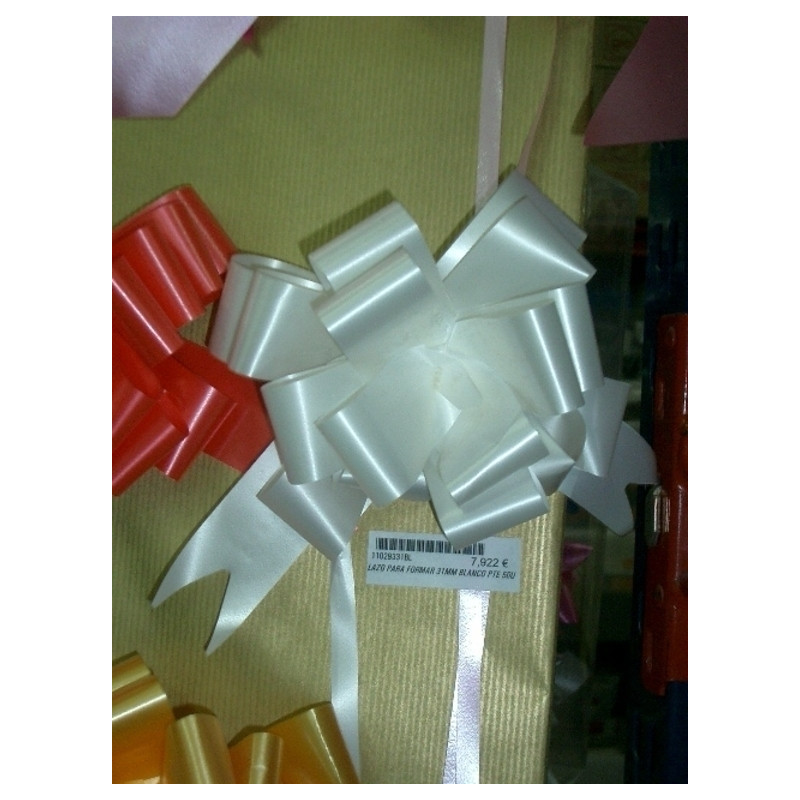 LAZO PARA FORMAR 31MM BLANCO PTE 50U