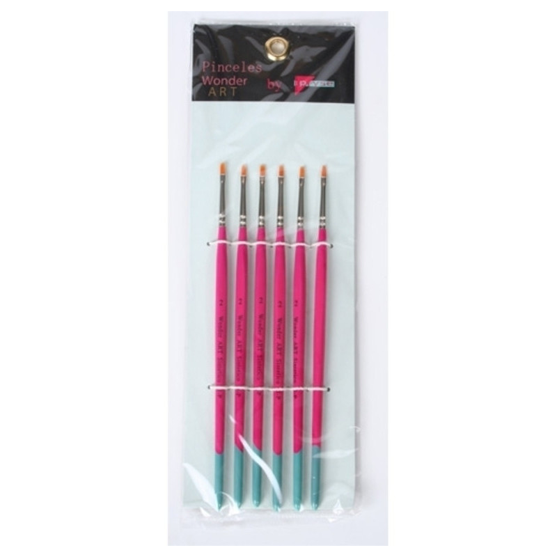 PINCEL PRYSE 61100 Nº  2 MANGO CUADRADO CORTO SINTETICO PLANO 1P