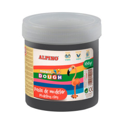PASTA ALPINO MAGIC DOUGH CUBO 160GR NEGRO DP000150