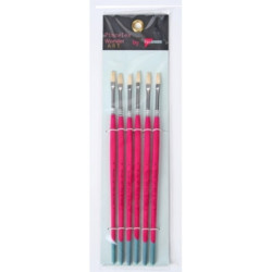 PINCEL PRYSE 61200 Nº  4 MANGO CUADRADO PELO CERDA PLANO P