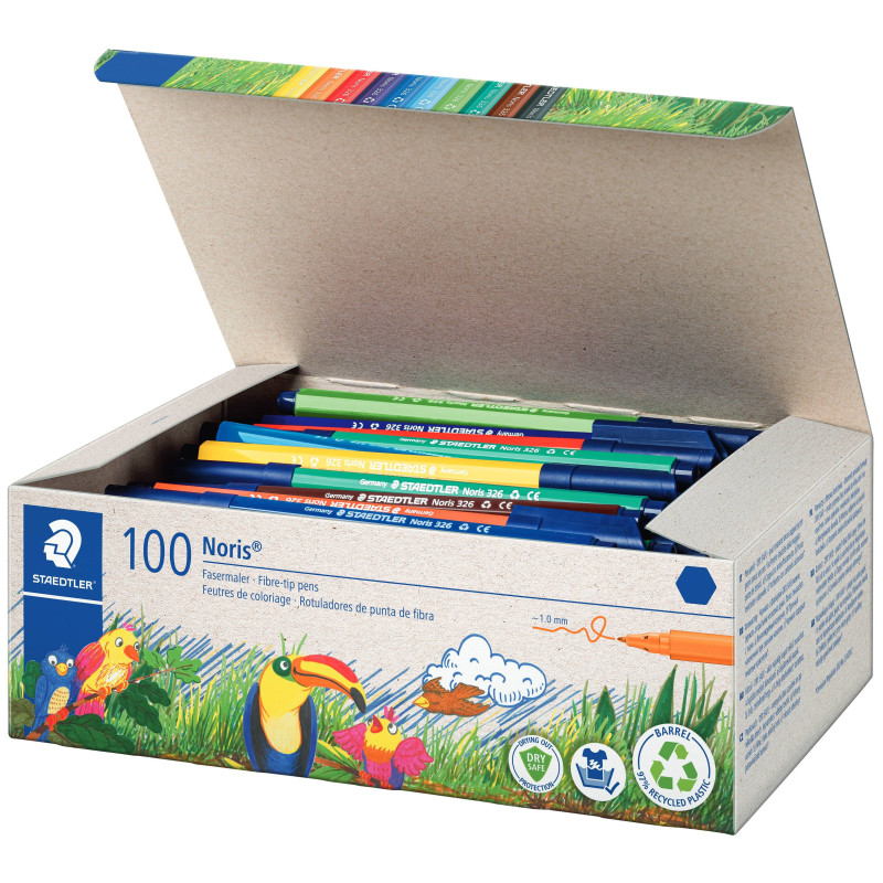 MARCD.ES COLORES CLASS PACK 100u. NORIS 326 STAEDTLER