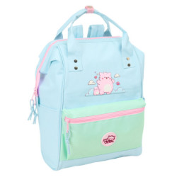 MOCHILA CON ASAS PARA PORTATIL 13" PEMBE "THE PINK CAT" SAFTA26 612646838 40X27 UNIDAD